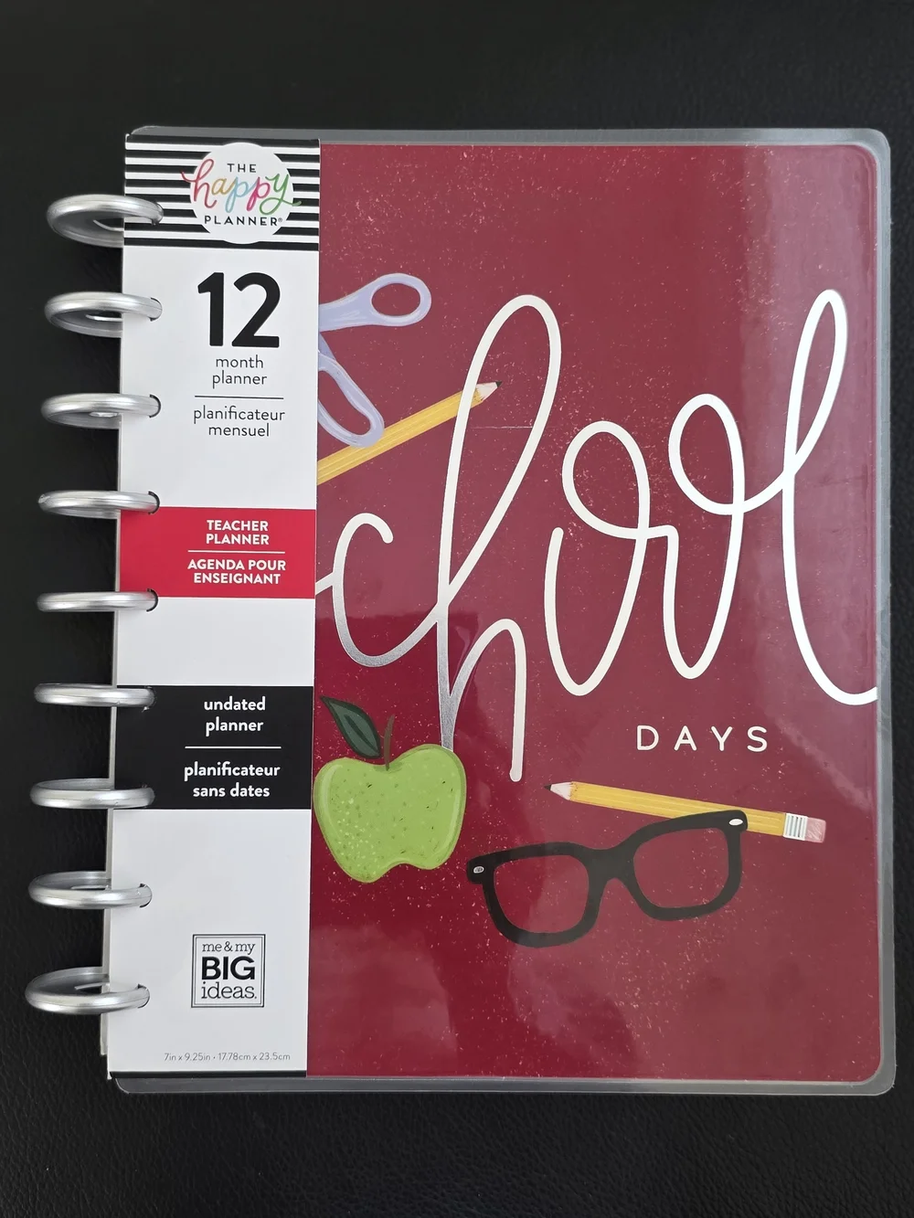 The Happy Planner Teacher Planner - Red Cover